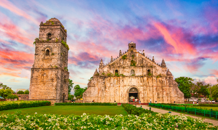  One of several UNESCO heritage church in the Philippines