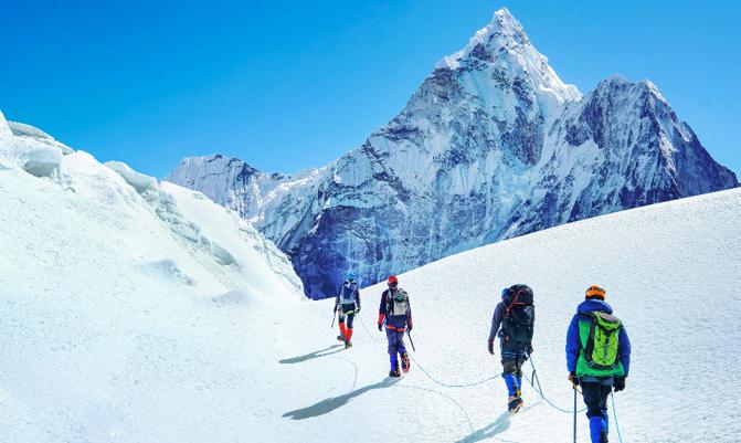 Treking to Everest Base camp