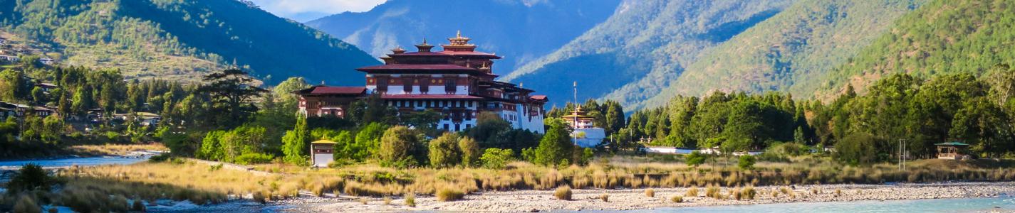 Bhutan Landscape Happy Nation Asia