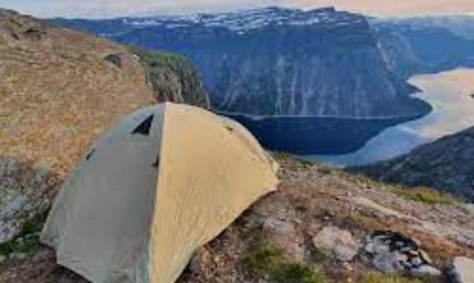 Camping in Norway 