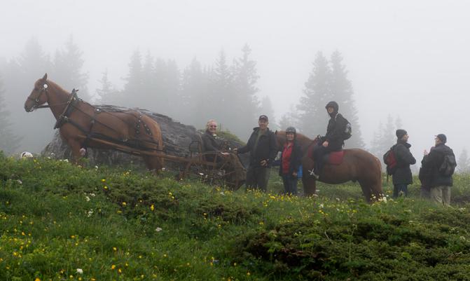 Horse riding, Switzerland
