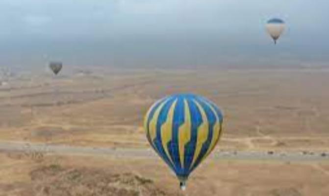 Hot air balloon in OMAN