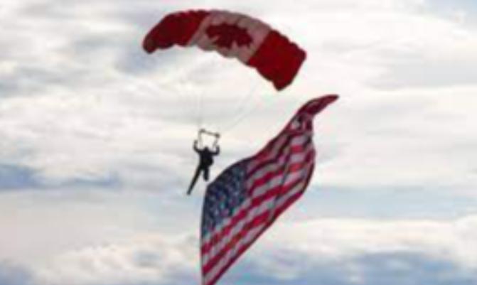 Paragliding in USA