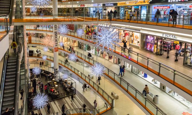Shopping malls   in  Russian federation 