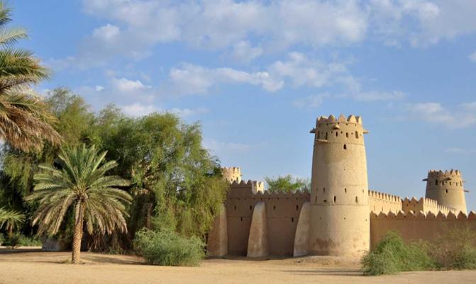 Al Jahili fort in Al Ain, Emirate of Abu Dhabi, UAE