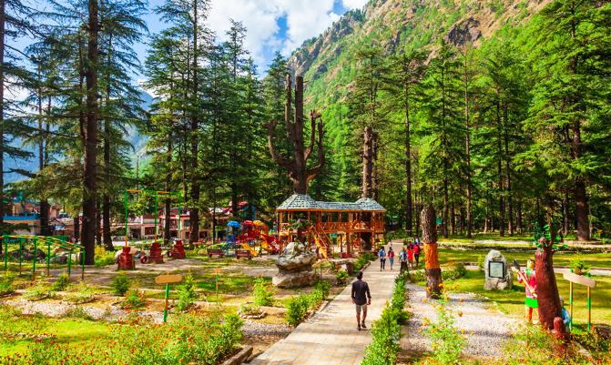 Kasol Nature Park is located in Ka-Sol village, Himachal Pradesh state in India